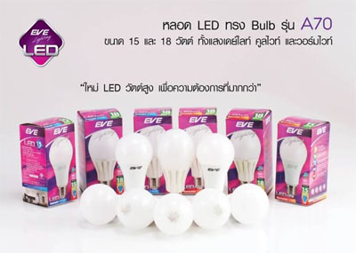 EVE LIGHTING LED Bulb A70-copy