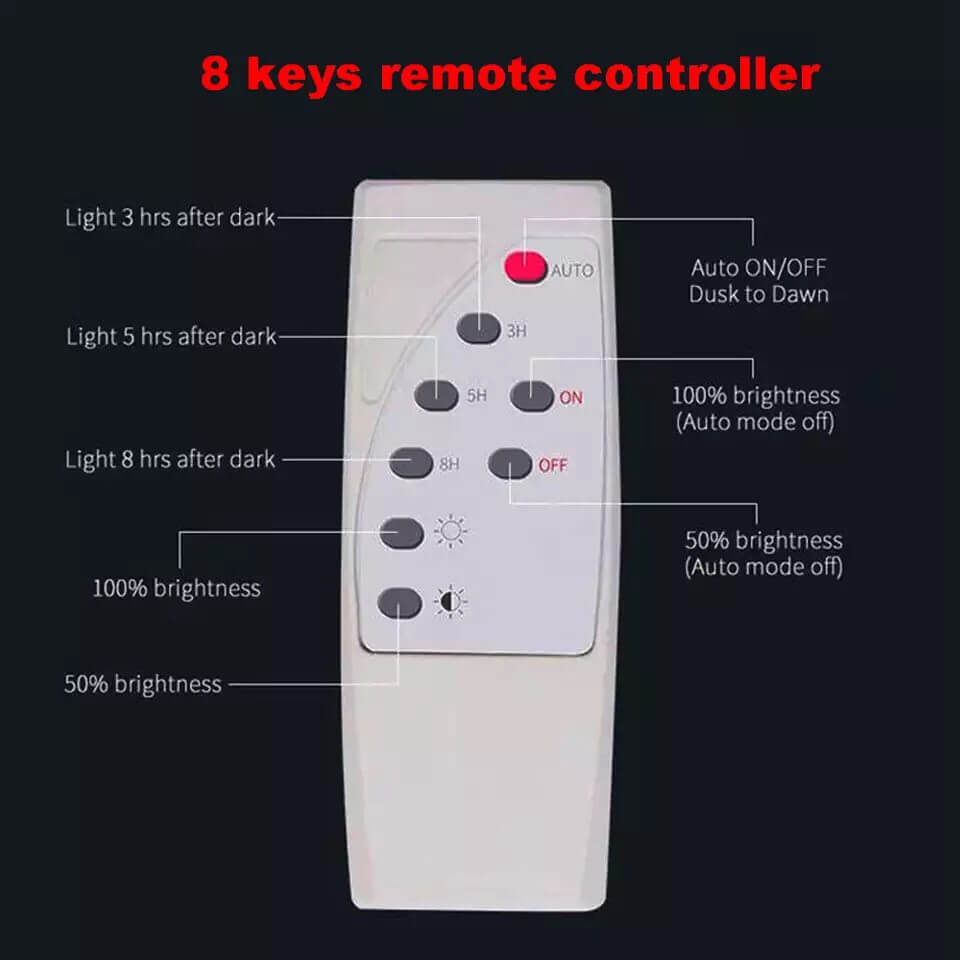 LED Solar Cell Flood Dawn 100W Daylight (Control by remote)-eve-02