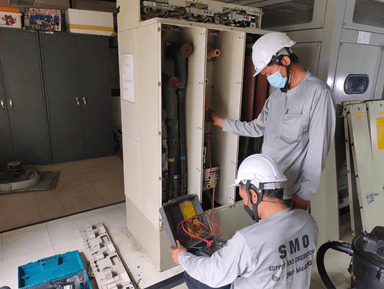 PMระบบไฟฟ้า insulation test ring main unit -smo